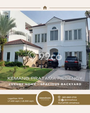 For Sale! Premium House LT 450m2 Desain Elegan di Bekasi For Sale! Premium House LT 450m2 Desain Elegan di Bekasi