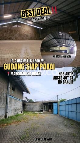 Gudang Bagus Dijual di Surabaya Kota Surabaya Strategis Cocok untuk Kembangkan Bisnis Gudang Bagus Dijual di Surabaya Kota Surabaya Strategis Cocok untuk Kembangkan Bisnis