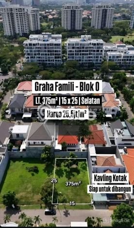 Dijual Tanah Lokasi Surabaya Kota, Surabaya Seluas 375m2 Dijual Tanah Lokasi Surabaya Kota, Surabaya Seluas 375m2