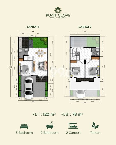 Hunian Cantik Minimalis Lb 78m2 di Tembalang, Semarang Hunian Cantik Minimalis Lb 78m2 di Tembalang, Semarang