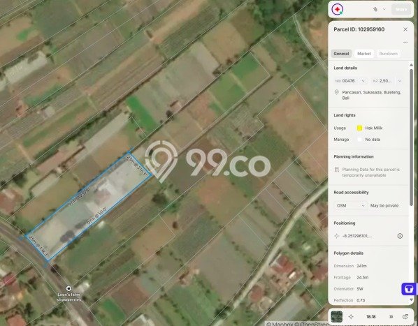 Tanah Siap Bangun Dijual di Tabanan Punya Luas 5000m2 Tanah Siap Bangun Dijual di Tabanan Punya Luas 5000m2