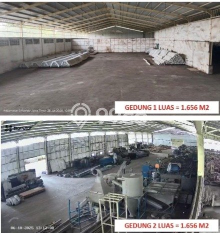 Disewakan Gudang komersial di Gresik luas bangunan 9250m2 Disewakan Gudang komersial di Gresik luas bangunan 9250m2