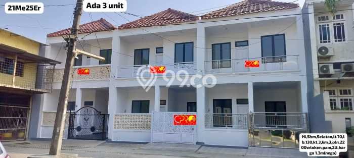 Rumah Modern 3 Kamar LT 70m2 di harapan indah Rumah Modern 3 Kamar LT 70m2 di harapan indah