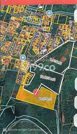 Untuk Dijual Tanah 27855m2 di Pondok Cabe, Tangerang Untuk Dijual Tanah 27855m2 di Pondok Cabe, Tangerang