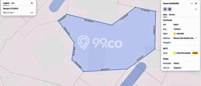 Vila Kawasan , Luas 2500m2m², Dekat ke beragam fasilitas umum Vila Kawasan , Luas 2500m2m², Dekat ke beragam fasilitas umum