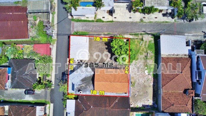 Dijual Tanah Lokasi Kerobokan, Badung Seluas 385m2 Dijual Tanah Lokasi Kerobokan, Badung Seluas 385m2