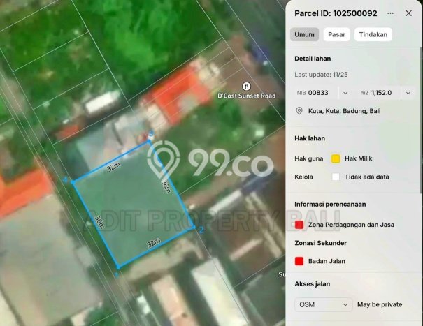 Tanah Siap Bangun Dijual di Badung Punya Luas 2352m2 Tanah Siap Bangun Dijual di Badung Punya Luas 2352m2
