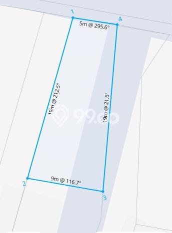 Tanah Dijual di Badung Seluas 135m2 Strategis Tanah Dijual di Badung Seluas 135m2 Strategis