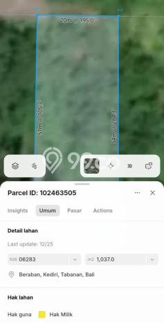 Kavling Tanah Dijual di Kediri Tabanan Spesifikasi 2043m2 Kavling Tanah Dijual di Kediri Tabanan Spesifikasi 2043m2