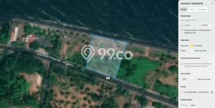 Tanah Dijual Lokasi Kubutambahan, Buleleng Luas 2610m2 Legalitas Aman Tanah Dijual Lokasi Kubutambahan, Buleleng Luas 2610m2 Legalitas Aman
