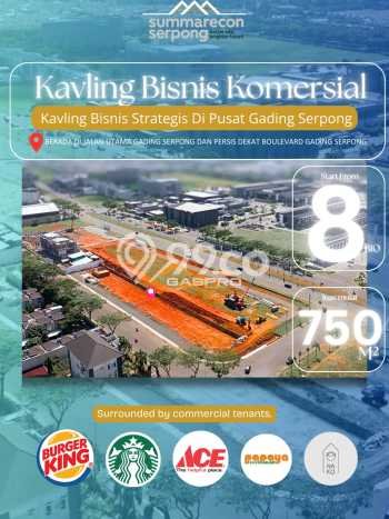 Kavling Tanah untuk Dijual di Bintaro, Tangerang Selatan, Luas 750m2 Kavling Tanah untuk Dijual di Bintaro, Tangerang Selatan, Luas 750m2