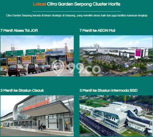 Hunian Cantik Modern Lb 58m2 di BSD, Tangerang Selatan Hunian Cantik Modern Lb 58m2 di BSD, Tangerang Selatan