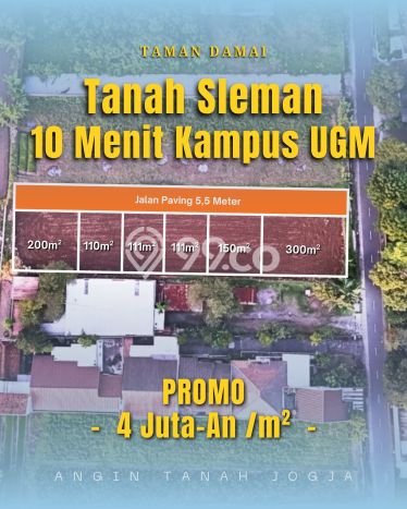 Tanah Kavling untuk Dijual di Ngaglik Sleman 112m2 Tanah Kavling untuk Dijual di Ngaglik Sleman 112m2