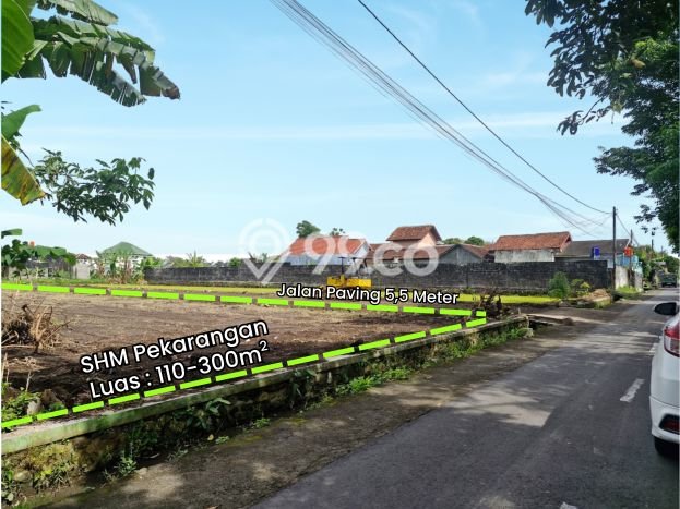 Lahan untuk Dijual Lokasi Ngaglik, Sleman Luas 110m2 SHM Lahan untuk Dijual Lokasi Ngaglik, Sleman Luas 110m2 SHM