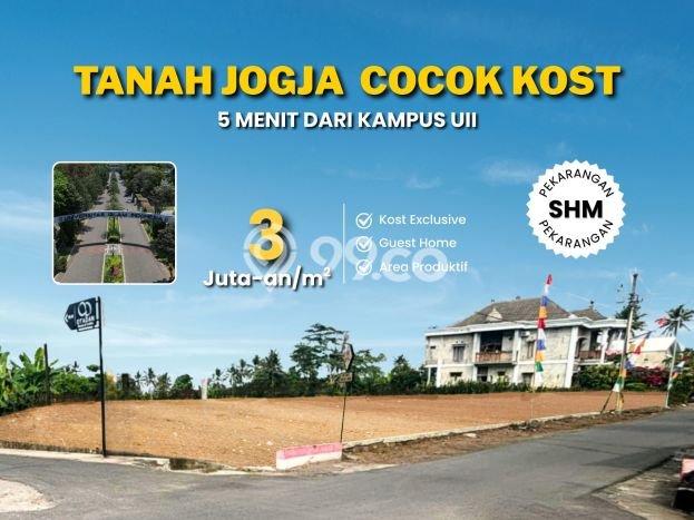 Tanah di Sleman, Sleman Luas 136m2 Dijual Segera Tanah di Sleman, Sleman Luas 136m2 Dijual Segera