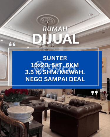 Rumah Luxury Modern Siap Huni di Sunter Jakarta Utara Rumah Luxury Modern Siap Huni di Sunter Jakarta Utara