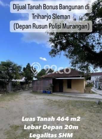 Tanah Kavling di Sleman Dijual dengan Luas 464m2 Tanah Kavling di Sleman Dijual dengan Luas 464m2