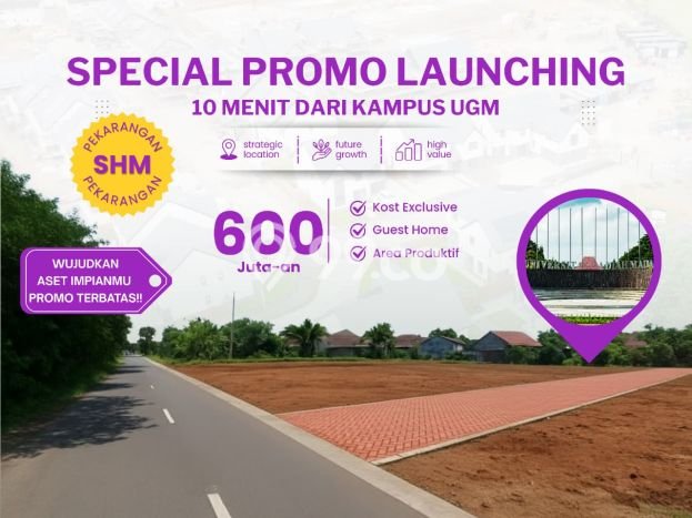 Lahan Kosong Dijual di Sleman dengan Area 110m2 Lahan Kosong Dijual di Sleman dengan Area 110m2