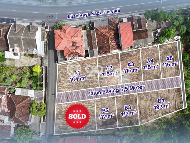 Tanah Kavling Dijual di Pogung, Yogyakarta dengan Luas Tanah 117m2 Tanah Kavling Dijual di Pogung, Yogyakarta dengan Luas Tanah 117m2