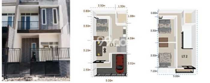 Jual Rumah Modern 2 KT di Medokan Ayu, Surabaya Jual Rumah Modern 2 KT di Medokan Ayu, Surabaya