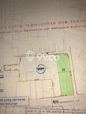 Tanah Dijual Lokasi Palmerah, Jakarta Barat dengan Luas Tanah 3120m2 dan Status SHM Tanah Dijual Lokasi Palmerah, Jakarta Barat dengan Luas Tanah 3120m2 dan Status SHM