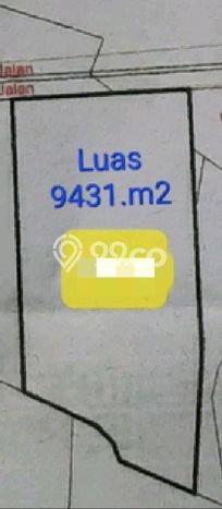 Tanah Dijual Lokasi Citeureup, Bogor dengan Luas Tanah 9431m2 dan Status - Tanah Dijual Lokasi Citeureup, Bogor dengan Luas Tanah 9431m2 dan Status -