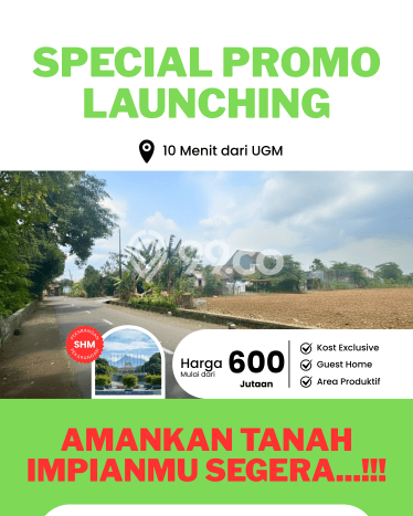 Lahan Dijual Lokasi Strategis di Yogyakarta dengan Luas 110m2 Lahan Dijual Lokasi Strategis di Yogyakarta dengan Luas 110m2