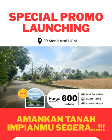 Tanah Kavling untuk Dijual di Sleman Sleman 110m2 Tanah Kavling untuk Dijual di Sleman Sleman 110m2