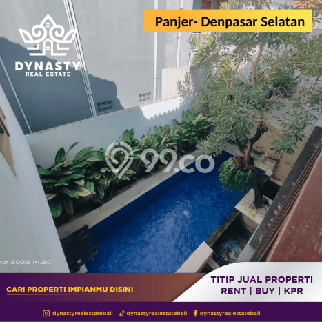 Hunian Mewah LB 190m2 Siap Pakai Desain Elegan di Renon, Denpasar Hunian Mewah LB 190m2 Siap Pakai Desain Elegan di Renon, Denpasar