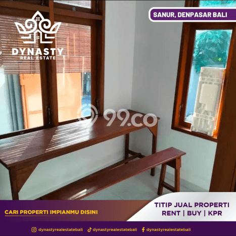 Rumah sewa siap pakai 3 KT di Renon, Denpasar Rumah sewa siap pakai 3 KT di Renon, Denpasar