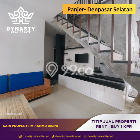Hunian Mewah LB 190m2 Siap Pakai Desain Elegan di Renon, Denpasar Hunian Mewah LB 190m2 Siap Pakai Desain Elegan di Renon, Denpasar