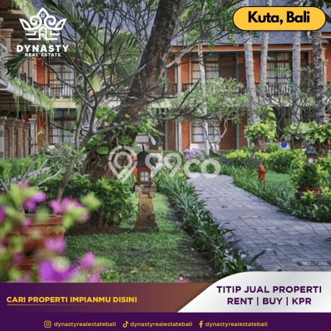 Dijual! Vila Kawasan Kuta, Ukuran 100m2m², Posisi Premium Dijual! Vila Kawasan Kuta, Ukuran 100m2m², Posisi Premium