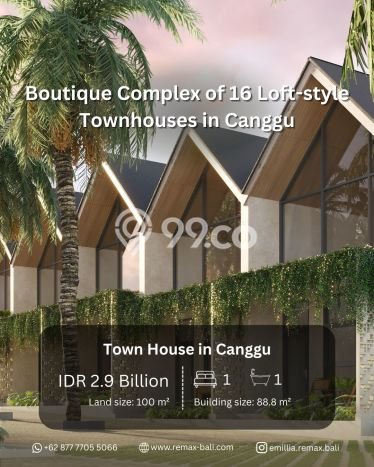 Vila Kawasan , Luas 100m2m², Lokasi Premium Vila Kawasan , Luas 100m2m², Lokasi Premium