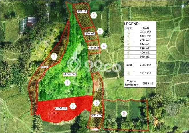 Tanah Dijual di Tabanan Seluas 8600m2 Strategis Tanah Dijual di Tabanan Seluas 8600m2 Strategis