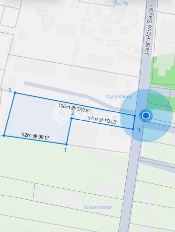 Tanah Kavling Dijual di Sayan, Gianyar dengan Luas Tanah 2200m2 Tanah Kavling Dijual di Sayan, Gianyar dengan Luas Tanah 2200m2
