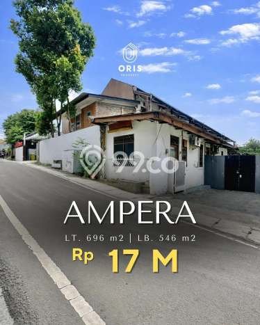 Ready to Use! Premium House LT 696m2 Desain Elegan di Ampera Ready to Use! Premium House LT 696m2 Desain Elegan di Ampera