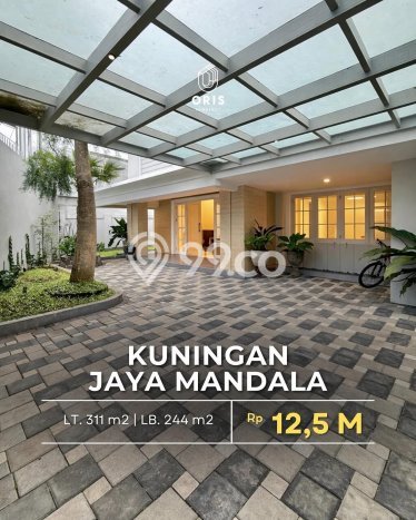 Rumah Mewah LB 244m2 Siap Pakai Desain Elegan di patra kuningan, Jakarta Selatan Rumah Mewah LB 244m2 Siap Pakai Desain Elegan di patra kuningan, Jakarta Selatan