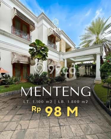 Dijual Rumah Elit Exclusive di Menteng, Jakarta Pusat Dijual Rumah Elit Exclusive di Menteng, Jakarta Pusat