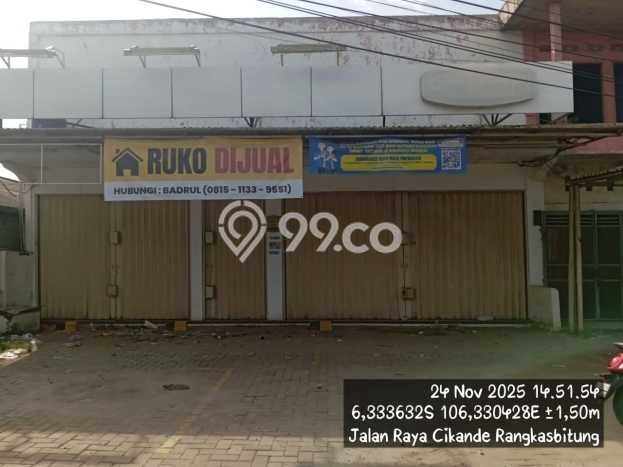 Unit Komersial Dijual di Cikande Serang 364m2 Unit Komersial Dijual di Cikande Serang 364m2