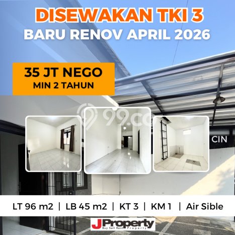 Rumah sewa siap pakai 3 Kamar Tidur di Taman Kopo Indah, Bandung Rumah sewa siap pakai 3 Kamar Tidur di Taman Kopo Indah, Bandung