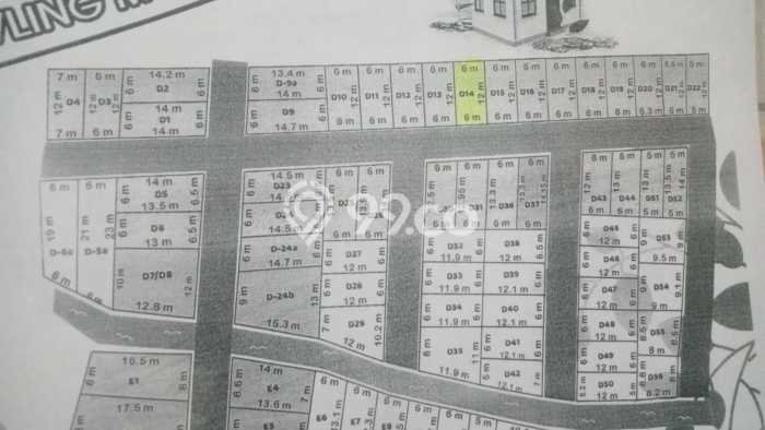 Tanah untuk Dijual di Menganti Gresik Luas 72m2 Tanah untuk Dijual di Menganti Gresik Luas 72m2
