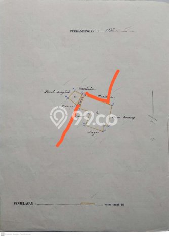 Tanah untuk Dijual di Cipondoh Tangerang Luas 1100m2 Tanah untuk Dijual di Cipondoh Tangerang Luas 1100m2