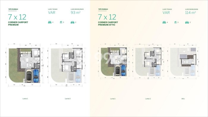 Rumah Modern 2 KT di Gading Serpong Tangerang Unfurnished Rumah Modern 2 KT di Gading Serpong Tangerang Unfurnished