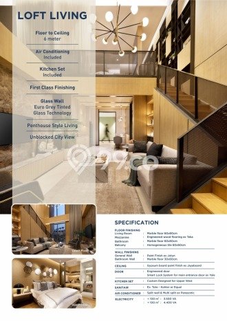 Dijual Apartemen Luxury di BSD City 2 Kamar & 1 Kamar Mandi Dijual Apartemen Luxury di BSD City 2 Kamar & 1 Kamar Mandi