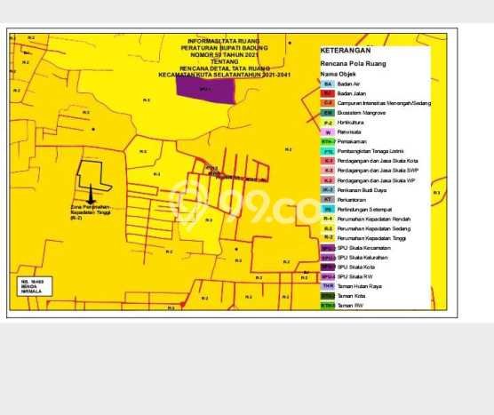 Lahan Dijual Lokasi Strategis di Badung dengan Luas 6960m2 Lahan Dijual Lokasi Strategis di Badung dengan Luas 6960m2