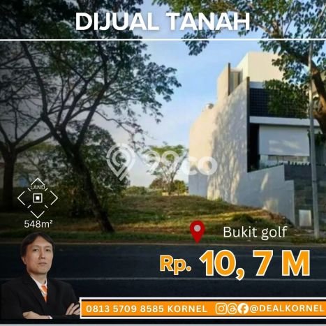 Tanah Dijual Area Strategis di Citraland Surabaya 548m2 Tanah Dijual Area Strategis di Citraland Surabaya 548m2