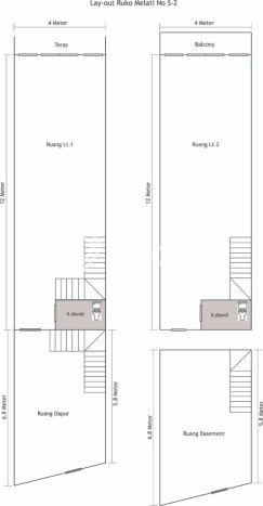 Ruko disewakan lokasi strategis Jagakarsa Jakarta Selatan 142m2 Ruko disewakan lokasi strategis Jagakarsa Jakarta Selatan 142m2