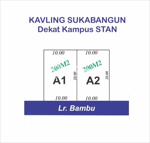 Tanah untuk Dijual di Sukarami Palembang Luas 200m2 Tanah untuk Dijual di Sukarami Palembang Luas 200m2