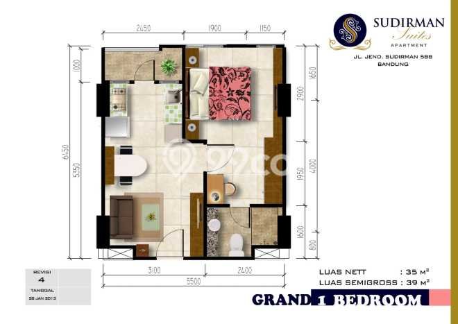 Hunian Apartemen 1 KT 1 KM di Andir, Bandung Dijual Cepat Hunian Apartemen 1 KT 1 KM di Andir, Bandung Dijual Cepat