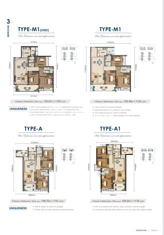 Apartemen Prestisius Dijual di 12 Woodlands Square, Tower 1 Luas 123m2 Apartemen Prestisius Dijual di 12 Woodlands Square, Tower 1 Luas 123m2